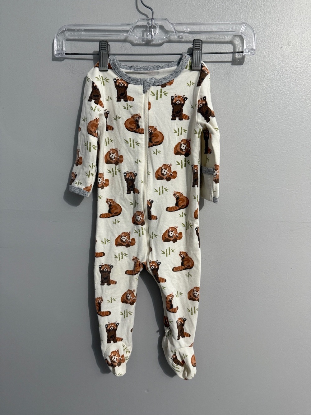Me O My Earth Onesie Baby 6 - 9 Months Fox Forrest Animals Organic Cotton